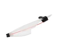 Lurrose Protection de Canne à Transparent Embout Antidérapant pour Supports de Bâtons Accessoire de Remplacement pour Fourreau Canne
