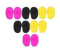 Lurrose Protège-oreilles en Silicone Étanches pour Coloration Capillaire, Lot de 18 Pièces, Protection la Chaleur et Usage Facile Salon Domicile