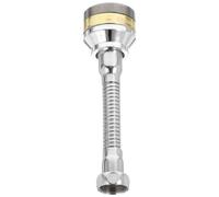 Lurrose Rallonge de robinet de cuisine avec aérateur intégré : rotative à 360°, 3 modes réglables, compatible avec les becs de 22 mm de diamètre extérieur, pour salle de bain, cuisine, maison