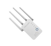 Lurrose Répéteur Mbps Longue Portée Amplificateur Blanc Extension de Réseau sans Fil pour Routers Compatible avec Tous Les Appareils pour Éliminer Les Zones Mortes