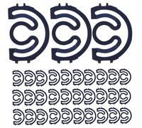 Lurrose Ressorts de Couture en Acier pour Boîtier de Canette 2,6 Cm 100 Pièces Métal Solide Contrôle de Tension Stable pour Machines à Coudre Informatisées Usage Domestique et Industriel