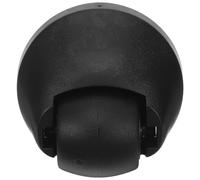 Lurrose Roue Pivotante Noire 4,6 X 4,6 Cm pour Robot Aspirateur Compatible L10pro L10plus X10 X20 X30, Pièce de Rechange Solide en Plastique, Accessoire de Maintenance pour Aspiration