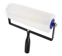 Lurrose Rouleau à Pointes 23 Cm pour Sol Epoxy Autonivelant, Outil Antimousse Professionnel, Rouleau à Peinture pour Chape Ciment, pour Finition sans Bulles, Utilisation Bricolage