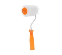 Lurrose Rouleau à Pointes Outil Défoamant Longue Durée en Plastique pour Chape Autonivelante pour Peinture Époxy et Sols en Ciment Lisses