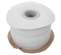 Lurrose Rouleau D'entoilage Thermocollant Non Tissé Blanc Ligne Centrale 100 M pour Couture Vêtements, Bande D'interface Extensible, Tissu de Doublure Thermocollant pour Bricolage