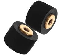 Lurrose Rouleaux de Guidage Caoutchouc 2 Pièces pour Réparation Rouleaux de Pincement Magnétoscopes Vidéo, Accessoires pour Réparation et Entretien Enregistreurs