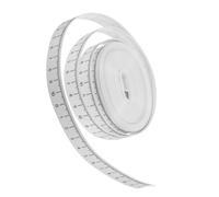 Lurrose Ruban Scolaire à Motif Enseignant 1,6 Cm X 9,1 M en Polyester Ruban à Mesurer Règle Graduée pour Décoration et Loisirs Créatifs en Classe