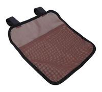 Lurrose Sac de Rangement latéral pour Chaise de Bureau : Pochette de Rangement Suspendue à l'accoudoir pour Magazines et Articles Divers - Accessoires de Chaise Multi-usages pour la Maison et