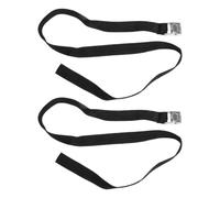 Lurrose Sangles de Fixation pour Planche de Surf 2pcs Boucle en Alliage de Zinc et Nylon, Maintien Stable pour Galerie de Toit de Voiture en Extérieur