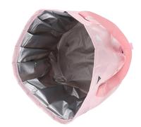 Lurrose Seau de Bain de Pieds Pliable Grand Format en Pvc Rose Triangulaire, Portable pour Spa et Pédicure, Paquet Bain Pieds Multifonction pour Camping, Voyages et Soins Personnels