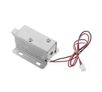 Lurrose Serrure Électrique à Solénoïde 12v pour Armoire Industrielle et Distributeur Automatique, Corps Métallique Compact Verrouillage à Languette Bas, Installation Rapide et