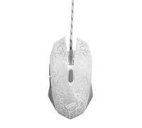 Lurrose Souris de Jeu Optique USB Filaire avec 7 Couleurs Lumineuses, 6 Boutons Programmables, 4 Niveaux de Dpi Jusqu'à 2400 pour PC et Ordinateur Portable Couleur Aléatoire