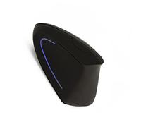 Lurrose Souris Ergonomique Ghz avec Récepteur USB Design Innovant pour Confort Optimal Au Bureau Noir