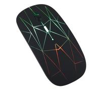 Lurrose Souris RGB avec Récepteur USB Et Dpi Souris Ergonomique pour Jeu Travail