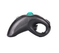 Lurrose Souris sans Fil à Boule de Commande 2.4ghz Port USB, Forme Ergonomique en Plastique, 5 Boutons, 1000dpi, pour Ordinateur Portable
