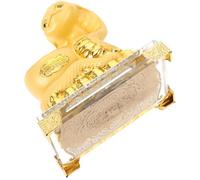 Lurrose Statue de Serpent en Résine Dorée 14 125x80x141 Mm, Décoration Feng Shui Année du Serpent 2025, Figurine Zodiaque Chinois, Ornement de Table pour Maison et Bureau, Présent Nouvel