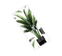 Lurrose Stickers Muraux Plantes Vertes Autocollants Muraux Potted Plant Décor Salon Chambre Résistants et Amovibles