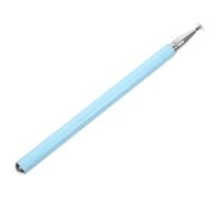 Lurrose Stylet Tactile Télescopique 40 Cm Bleu en Acier Inoxydable, Stylet D'écran Portable Haute Sensibilité pour Tablette Tactile, Stylo Capacitif Précis pour Dessin et Prise de Notes