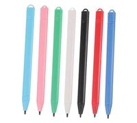 Lurrose Stylets pour Tablette LCD 7 Pièces Multicolores, Stylets de Remplacement en Plastique Léger pour Écriture et Dessin, Outils Pratiques pour Usage Bureautique et Créatif,