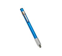 Lurrose Stylo Aiguisoir Multifonction en Diamant Bleu, Outil Portable de Stylo pour Affûtage Extérieur, Taille-crayon Rétractable pour Camping et Mission