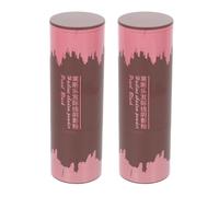 Lurrose Stylo Éponge Portable pour Ombre à Cheveux Poudre Couvrant Zones Blanches, 2 Pièces, Matériel Plastique et Éponge, pour Usage Salon et Maison