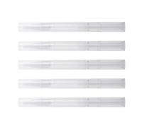 Lurrose Stylos Transparents Faciles à Utiliser Fuite pour Huile à Ongles Lot de 20 Tubes Vides en Pp de 3ml pour Voyage ou Déplacement Professionnel