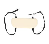 Lurrose Support D'accoudoir Portable pour Table de Massage, Repose-Bras en PU Confortable et Éponge, Couleur Beige Clair, Accessoire Pratique pour Maintien du Bras, Adapté aux Lits de Spa