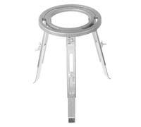 Lurrose Support de Laboratoire Réglable Aluminium pour Chauffage Chimique Trépied Expérimental Stable et Amovible avec Hauteur Ajustable Équipement pour Fournitures Expériences