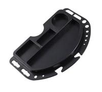 Lurrose Support de Réparation Vélo en PC Noir Écologique Grosse Capacité de Charge, Présentoir à Vélos Rotatif pour Garage et Atelier de Réparation