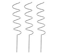 Lurrose Support en Spirale pour Tiges de Tomates et Légumes, Lot de 3 Tuteurs Solide pour Cultures en Pleine Terre Pot