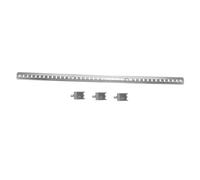 Lurrose Support Étagère Acier Inoxydable avec Clips de Fixation pour Congélateur Barre de Renfort Robuste Compatible Clayette Frigo Pinces Étagères Incluses Réfrigérateur Système de