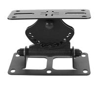 Lurrose Support Mural Rotatif pour Haut-Parleur Colonne, Étagère Métallique Épaissie Verticale, Support D'enceinte de Bibliothèque, Fixation Murale pour Salon et Home Cinéma, 1 Pièce