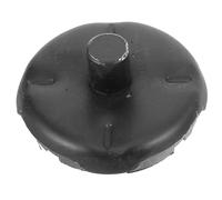 Lurrose Support pour Cric Hydraulique Horizontal 3 Tonnes en Acier Plateau et Coussin en Caoutchouc, Accessoire de Levage Stable et Antidérapant pour Voiture, Patin Adaptateur