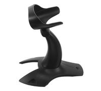 Lurrose Support pour Lecteur de Codes-Barres : Support réglable pour Bureau/Mur - Mains pour comptoirs de Vente, supermarchés, écoles, bibliothèques, entrepôts et Plateformes logistiques, Noir