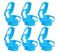 Lurrose Support pour Pigeons 6pcs en PP, Fixe et Sûr pour Injection et Administration de Remède, Adapté aux Pigeons Lors de L'appréciation