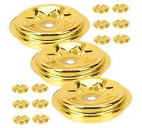 Lurrose Supports Flottants pour Lampe à Huile Bouddha, Porte-mèche Métallique Petit Modèle, Lot de 15 Pièces pour Décoration D’autel et Ambiance Spirituelle, Accessoires pour Lampe