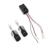 Lurrose Système D'alarme Bidirectionnel pour Scooter 48-60v en Plastique, Antivol avec Télécommande sans Fil, Fonction de Désarmement et Localisation, Couleur Aléatoire Plusieurs Styles
