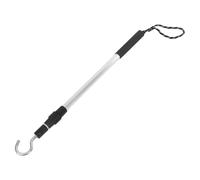 Lurrose Système de Traction d'Échelle de Grenier Télescopique en Aluminium Poignée Ergonomique pour Accès Sécurisé aux Trappes et Rangements de Combles