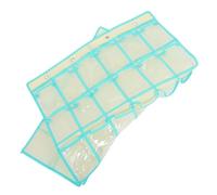 Lurrose Tableau De Poche : Sac De Rangement Mural Transparent avec 30 Poches Transparentes - Organiseur Multifonctionnel pour Bijoux, Téléphones, Salle De Classe Et Bureau