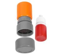 Lurrose Tampon de Récompense pour Décorer et Encourager Devoirs Scolaires Symbole Impressionnant en Plastique Orange pour Enseignants pour Élèves