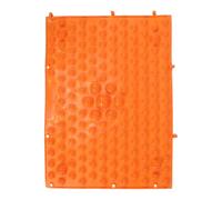 Lurrose Tapis D’acupression pour Pieds Grand Format Tpe Orange, Usage | Réflexologie Plantaire, Design Portable, Couverture Large, pour Bureau et Salle de Bain