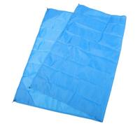 Lurrose Tapis de Plage Imperméable Pliable en Polyester Bleu Couverture de Plage Mini pour Camping Confortable pour S'asseoir