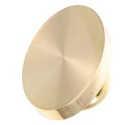 Lurrose Tête de Tampon à Cire en Laiton 30x20 Mm Ovale pour Cachet D'invitation Mariage, Pièce de Remplacement pour Sceau Cire Diy, Outil D'artisanat pour Enveloppes et Présents