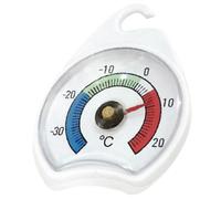Lurrose Thermomètre pour Réfrigérateur Professionnel Numérique en Plastique Blanc, Haute Précision, Facile à Stocker, Cuisine et Congélateur