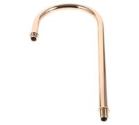 Lurrose Tige Courbée pour Lampe Applique Murale Kit de Réparation Tube Coudé Fileté Accessoires pour Luminaire de Couloir 215Mm Doré Français