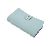 Lurrose Titulaire Carte de Visite Livre de Cartes de Visite classeur Porte-Cartes pour Sac à Main carnet de Carte de crédit Pochette pour Carte de Visite PVC Vert Clair