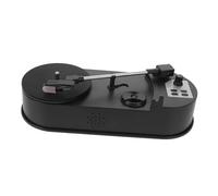 Lurrose Tourne-Disque Vinyle Vintage Convertisseur Portable Lecteur Phonographe Rétro avec Haut-Parleur Intégré Facile à Utiliser pour et Amateurs de Musique
