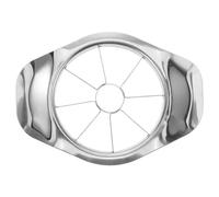 Lurrose Trancheur Pomme Inox Robuste avec Éplucheur de Cœur Découpe Polyvalente pour Pommes Ananas et Oranges Outil de Cuisine et Facile à Nettoyer