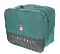 Lurrose Trousse à Pharmacie Portable Grande Capacité en Tissu Oxford Étanche à Séparation Multi-grilles pour Écoles et Bureau