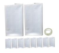 Lurrose Trousse de Trempage pour Sabots de Cheval et Âne Pochette de Soins en Nylon Pratique pour Soins des Sabots Couleur Blanc